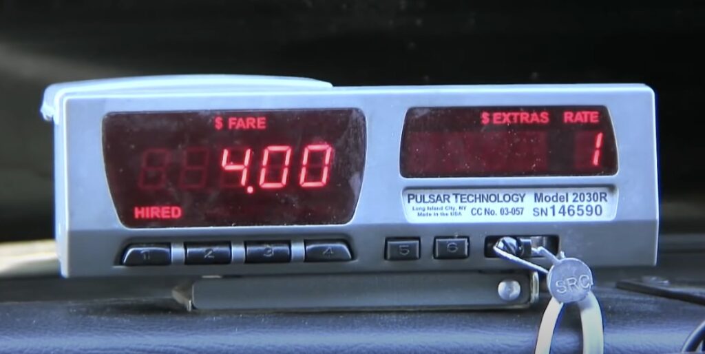 Image of a Taxi Meter