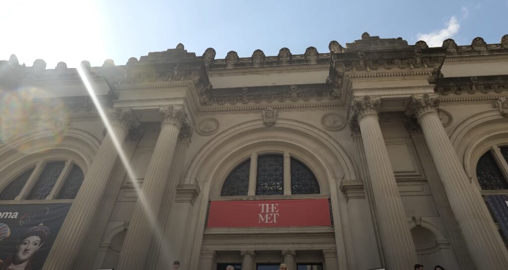 Exterior view of The Metropolitan Museum of Art.